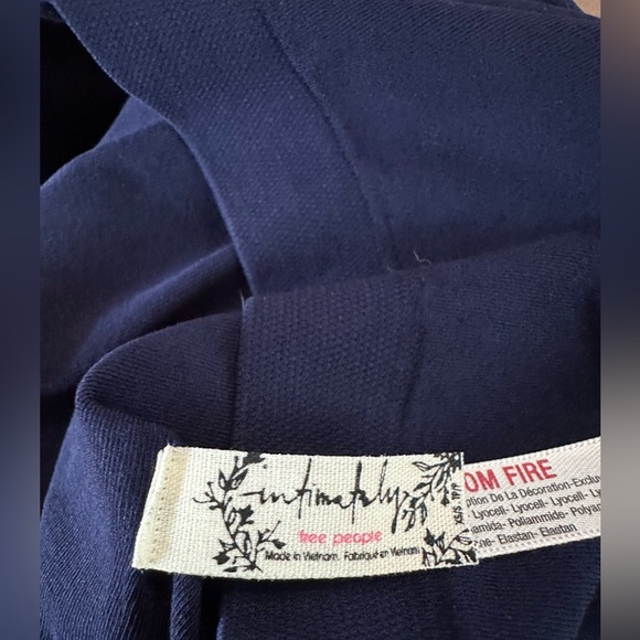 Free People Intimately Seamless Bralette Navy Blue XS/S - Picture 6 of 6